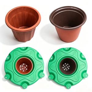 Pots de fleurs flottants en plastique HDPE Sunsbuild pour bassin, plantation aquatique, lit flottant écologique artificiel pour jardin - Product Image 1
