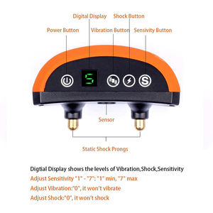 स्वयं नींद विरोधी छाल कॉलर कुत्तों के लिए पालतू पशु प्रशिक्षण उत्पादों 1 कुत्ते इलेक्ट्रॉनिक बार्क नियंत्रण बीप ध्वनि और सदमे समायोज्य 12 महीने - Product Image 3