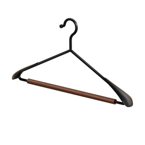 Beechwood And Wrought Iron Clothes Hanger Wide Shoulder Anti Slip No Trace For Coat Wardrobe Home Use - Product Image 5