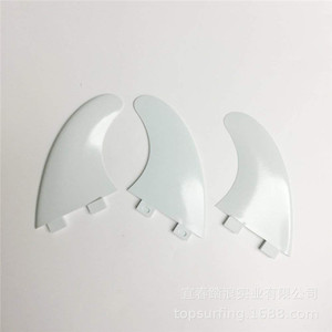 Ailerons de surf G5 compatibles FCS, gauche, centre, droite, 3 pièces par set, pour utilisation en eaux océaniques, en matériau PP - Product Image 5