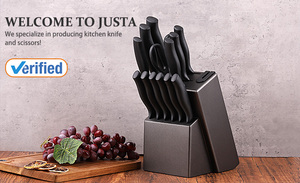 Xyj ensemble <span class=keywords><strong>de</strong></span> couteaux <span class=keywords><strong>de</strong></span> cuisine, série foncée, tout <span class=keywords><strong>noir</strong></span>, coutellerie en acier inoxydable, ensemble <span class=keywords><strong>de</strong></span> couteaux <span class=keywords><strong>de</strong></span> cuisine à manche creux, ensemble <span class=keywords><strong>de</strong></span> 13 pièces - Product Image 6