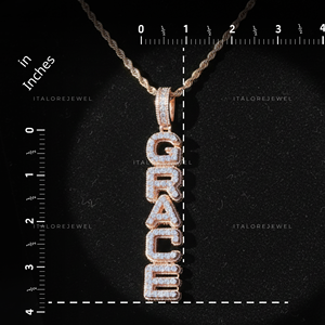 Pendentif en argent 925 plaqué or avec perle d'eau douce et moissanite, style hip-hop unisexe, pour fêtes et streetwear moderne - Product Image 5