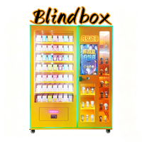Distributeur automatique de cadeaux en boîte mystère, distributeur automatique de jouets intelligents, service en libre-service 24h/24, paiement sans argent liquide, certification CE