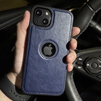 Étui de téléphone en cuir PU de couleur unie pour iPhone 18 17 16 Pro Max 7 8 6 Plus 11Pro Max 11, coque arrière souple et fine