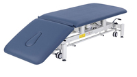 Table de thérapie électrique à 2 sections CY-C107F |   Lit réglable en hauteur avec revêtement en vinyle PVC de qualité médicale et roulettes rétractables