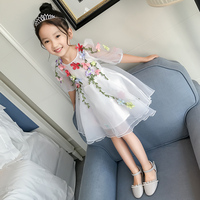 Gaun Tutu Anak Perempuan Jepang Grosir Motif Bunga untuk Anak-anak