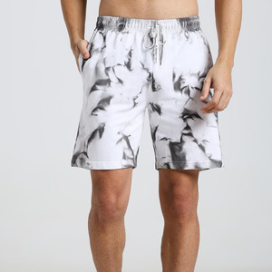 Two Piece Men's Casual Solid Breathable Eco-Friendly Lightweight Twin Set Short Sleeve <b>Top</b> Shorts Customized Color Option Summer - Product Image 2
