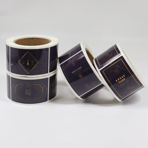 Manufacturer Custom Adhesive Logo Design Pvc Paper PET <strong>Roll</strong> Printing Sticker <strong>Label</strong> - Product Image 3