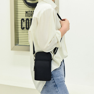 Bolso de teléfono móvil de pantalla grande para mujer, bolso de hombro Oxford tipo bandolera de tela, brazo de baile de muñeca, monedero de PU a la moda - Product Image 2