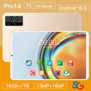Tablet Pro 14 de 11 Pulgadas en Oferta, 16GB, 108MP, 8000mAh, 4G, Doble SIM+TF, Pantalla Capacitiva, MTK, Económica, 5G, Multilingüe, Recién Lanzada - Product Image 5