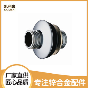 Kellyto Zinc Alloy 4 Point Direct Connector 16mm Inner Diameter 21mm Outer Diameter <b>Shower</b> Enclosure Accessory - Product Image 5