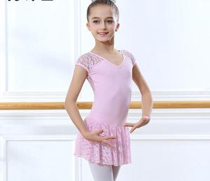 SMET3003 <span class=keywords><strong>Octavi</strong></span> Dance - Justaucorps de danse pour enfants à manches courtes et jupe de ballet - Product Image 5