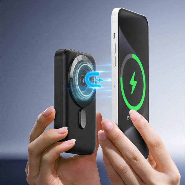 Portable Travel Powerbank Lightweight Mobile Phone Fast Charging 10000mah Wireless Magnetic Power Bank