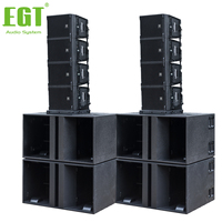 Haut-parleur coaxial passif de 10 pouces avec transducteurs en néodyme pour église, théâtre, salle de concert, conférence, son haute fidélité