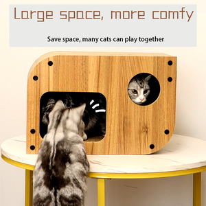 Muker Luxe Écologique Carton Ondulé Coloré Jouets pour Chat Durable Pet Nest Scratching Board Cat Trees Scratcher - Product Image 5