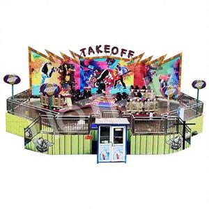 Precio de Fábrica: Atracciones al Aire Libre Personalizadas de Fibra de Vidrio + Hardware, Juegos Mecánicos para Parques de Diversiones, 32 Personas, Certificación CE, ¡Listo para la Venta! - Product Image 1