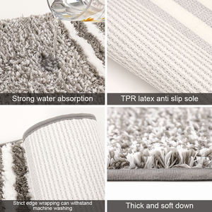 <span class=keywords><strong>Tapis</strong></span> <span class=keywords><strong>de</strong></span> sol moderne personnalisé antidérapant imprimé antidérapant bon marché imperméable pour les pièces - Product Image 4