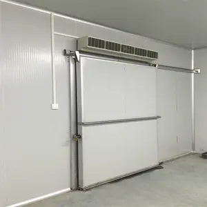 Cold Storage Insulated Sliding Door Retail Home Farm Food Shop Hotel 100/200mm Panel Thickness Copeland/Fusheng Cold Rooms