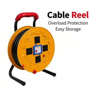 <span class=keywords><strong>Enrouleur</strong></span> de câble mobile industriel robuste avec fil de cuivre épaissi, norme IEC IP65, sur roues, pour vente en gros - Product Image 1
