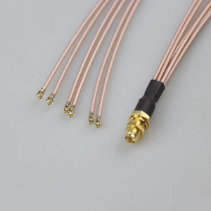 6 cái rg178/rg1.13 SMA để ufl Splitter RP-SMA/SMA nữ để 6 x U.FL Pigtail cáp mở rộng - Product Image 5