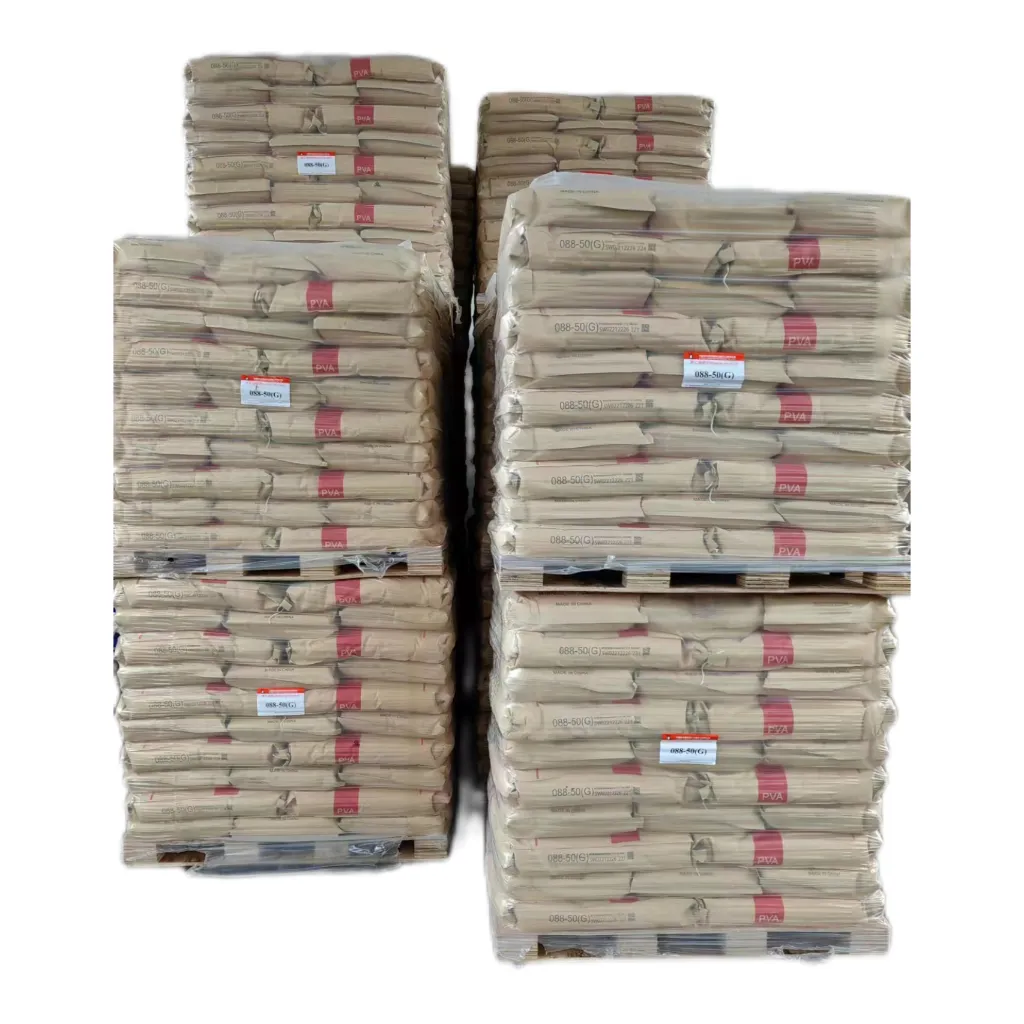 PVA producing company 088-50  S  BP 24S Polyvinyl Alcohol Powder For Textile/Ceramics/Screen Print/Construction industries