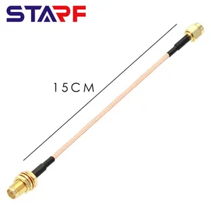 Coaxial Cable Extension 6inch 10 15 20cm SMA Female To SMA Male RG178 RG316 RF Cable