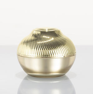 Envase de Crema de Alta Gama con Tapa Roscada de 50g, Botella Cosmética Recargable con Superficie Pintada con Spray, Tapa Tipo <span class=keywords><strong>Caracol</strong></span> y Base de PP - Product Image 4