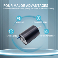 Moteur BLDC miniature 12V 24V, micro-moteur DC, 36 mm, haute vitesse, moteur électrique sans balais