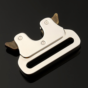 Hebilla de Liberación Lateral de Aleación Metálica, Accesorios Duraderos para Bolsos, Color Sólido B240-45 - Product Image 3