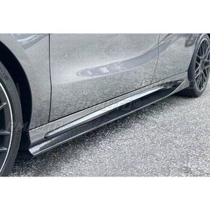 Fibra de Carbono Real para Mercedes Benz CLA220 260 CLA45 A45 W176 W117 2016-2019, Alerón Lateral, Difusor, Divisor de Faldones Laterales - Product Image 5