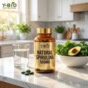 Tabletas de Espirulina Biolex 500mg, Ricas en Clorofila y Aminoácidos para Apoyo Diario de Vitalidad, Fabricante de Marca Privada - Product Image 5