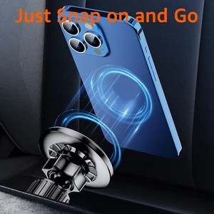 360 Megnet Air Vent Mobile <span class=keywords><strong>Car</strong></span> Mount Pemegang Ponsel Mobil Magnetik Kuat untuk iPhone 16 15 14 Pro Max - Product Image 6