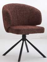 Nouvelle arrivée, chaise de salle à manger moderne rembourrée et confortable pour restaurant et salon, en vente