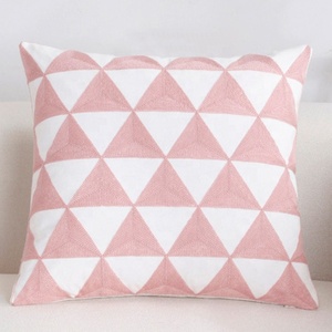 Di alta Qualità Rosa Rimessa Laterale <span class=keywords><strong>Federe</strong></span> <span class=keywords><strong>Per</strong></span> Sedia Da Ufficio Decorativo Caso Della Copertura Del Cuscino Del Cotone - Product Image 3