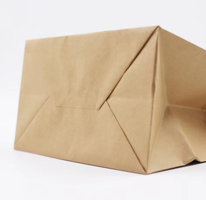 Bolsa de Papel Kraft Ecológica, Biodegradable y Reciclable para Comida para Llevar, con Impresión de Logotipo Personalizado - Product Image 4