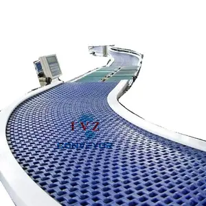 IVZ Curve Modular Belt Conveyor Supplier Modular Conveyor