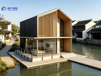 88 ㎡   Villa modulaire familiale isolée thermiquement avec salle de bain privée Construction rapide