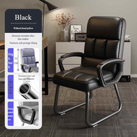 Chaise de bureau ergonomique à dossier haut, design moderne et minimaliste en acier, accoudoirs réglables, assise confortable, massage du dos en bois