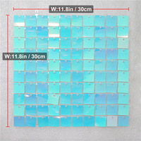 Paillettes fond mur paillettes fête d'anniversaire décoration magnifique décoration fond bleu mariage Photo stand toile de fond