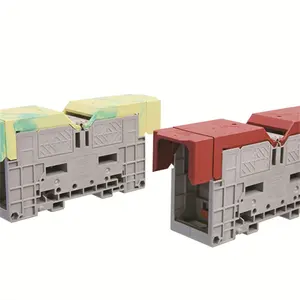 Contenitori per barra in rame elettrici Din Rail blocco di distribuzione di potenza della scatola del connettore elettronico