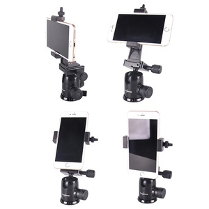 Support de téléphone portable rotatif à 360 degrés Takenoken, trépied de table en plastique, support de téléphone portable avec adaptateur, clip de fixation - Product Image 5