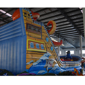 Thương mại lớn trò chơi ngoài trời trượt, trượt Inflatable bán, Inflatable trượt xe trượt băng - Product Image 4