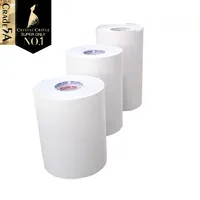 Ruban adhésif thermocollant épais de 100 m, 24 cm, 28 cm, 32 cm, 36 cm, papier de transfert de strass à dos plat et rond pour vêtements et bricolage
