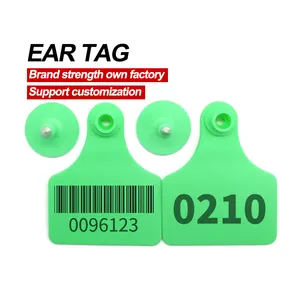 TX-ES208 High Quality Large Size Animal earing Identification Sheep Pig Cattle Cow Ear Tags