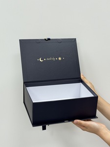 <span class=keywords><strong>2025</strong></span> <span class=keywords><strong>New</strong></span> Arrival Thiết Kế Kích Thước Lớn Nắp Từ Hộp Quà Tặng Với Ribbon Cho Trang Phục Và Khăn Món Quà Sinh Nhật Giấy Bao Bì Hộp - Product Image 5