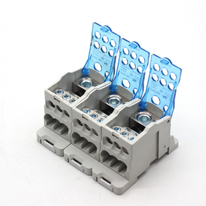 Boîte <span class=keywords><strong>de</strong></span> <span class=keywords><strong>jonction</strong></span> <span class=keywords><strong>de</strong></span> rail <span class=keywords><strong>de</strong></span> guidage multi-entrées et multi-sorties en laiton SMICO UKK-160A - Product Image 3