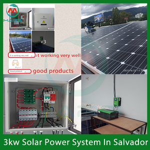 Kit de Equipo Generador Portátil Fotovoltaico de 3KW, 5KW, 10KW, Sistema con Batería de Litio para el Hogar - Product Image 1