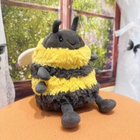 Nouvelle poupée en peluche abeille en coton PP, modèle transfrontalier Albee Spring