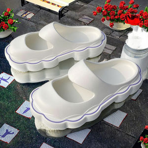 Mules décontractées pour filles, antidérapantes, design nuage, EVA, toutes saisons, pour la maison - Product Image 3