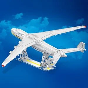 Grand <span class=keywords><strong>avion</strong></span> de <span class=keywords><strong>transport</strong></span> An-225, modèle d'<span class=keywords><strong>avion</strong></span>, <span class=keywords><strong>avion</strong></span> en briques, jouets pour enfants, 5350 pièces, ensembles de blocs de construction - Product Image 2